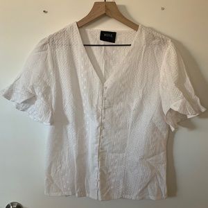 The Damina Eyelet Blouse